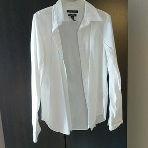 Ralph Lauren medium button down blouse